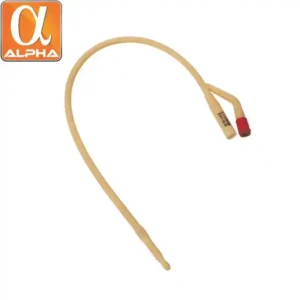 Medical Disposable 2 Way or 3 Way  Latex Foley Catheter With Silicone Coated