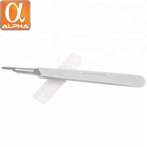 Medical Disposable Surgical Scalpel of Scalpel With Stainless and Carbon Steel Blade