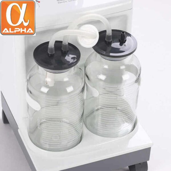 Medical Emergency Portable Suction Machine Vacuum Electric Suction Apparatus for Surgery - Image 3