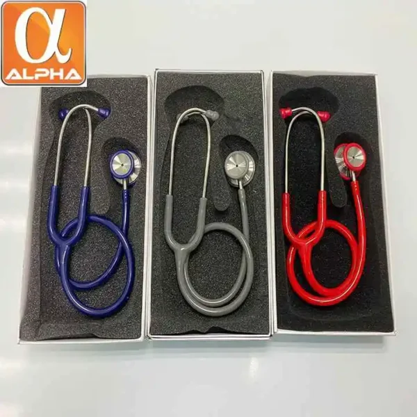 Medical Grade Dual Head Stethoscope Hospita Clinic Approved Multi-Functional Tool Wholesale Hot Selling with Lifetime Warranty - Image 4