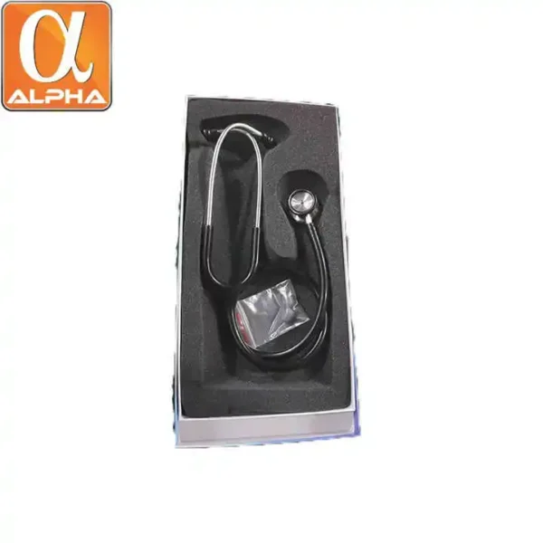 Medical-Grade Stainless Steel Stethoscope Durable Healthcare Diagnostic Equipment Manual for Cardiology Professionals Chestpiece - Image 3