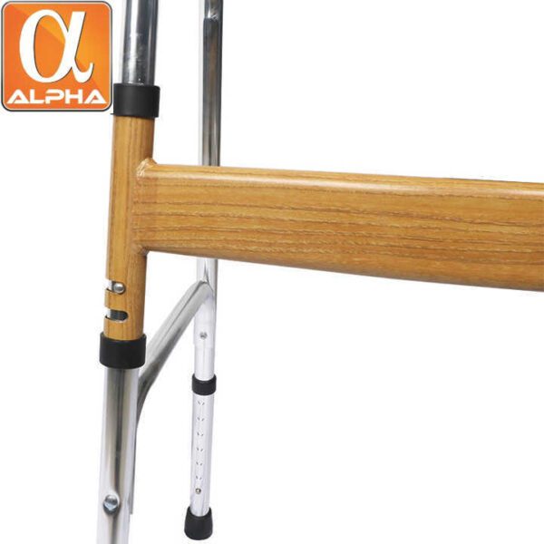 Medical Lightweight Elderly Standing Frame Aluminum Folding Walker for Disabled - Image 4