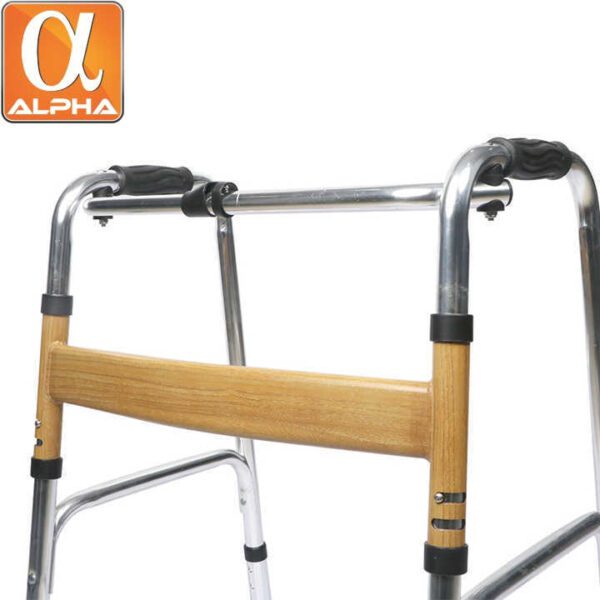 Medical Lightweight Elderly Standing Frame Aluminum Folding Walker for Disabled - Image 5