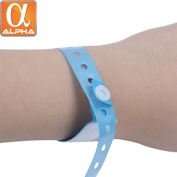 Medical OEM Adult Children Waterproof Plastic Disposable Hospital ID Bracelet Wristband - Image 5