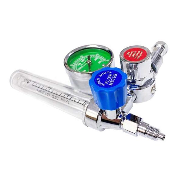 Export to the Philippines Cheap Medical Oxygen Cylinder Regulator With Flow Meter - Image 6