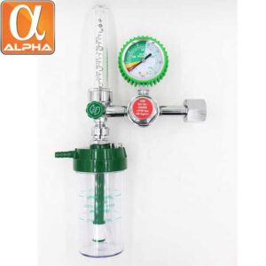 Medical Oxygen Inhaler with Humidifier Bottle Oxygen Regulator Inhalator