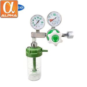 Medical Oxygen Pressure Flow Meter Oxygen Regulator 200lb in South American Countries Hot Sale