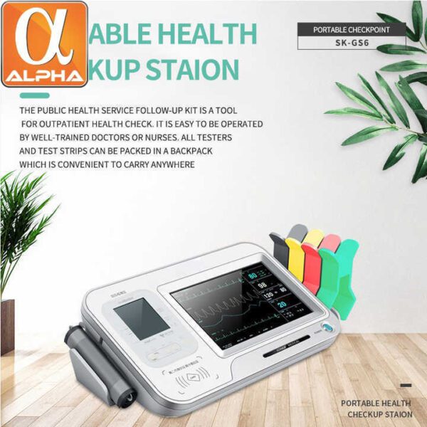 Medical Sonka 12-Lead ECG Machine  Hospital Machine Clinical Analytical Instruments Blood test Machines - Image 3