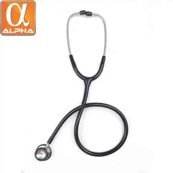 Medical Stainless Steel Aluminium Alloy PVC Tube Single Dual Head Stethoscope - Image 4