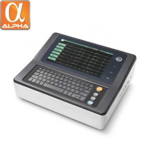 Medical Touch Screen 12 Channels Digital Portable ECG Machine