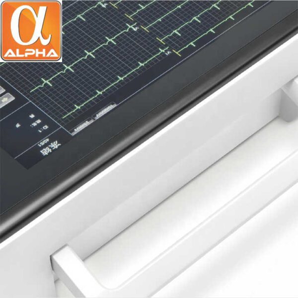 Medical Touch Screen 12 Channels Digital Portable ECG Machine - Image 4