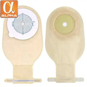 Medical Two Piece Reusable Ostomy Bag Hollister Sterilized 60mm 70mm Stoma Bag Colostomy