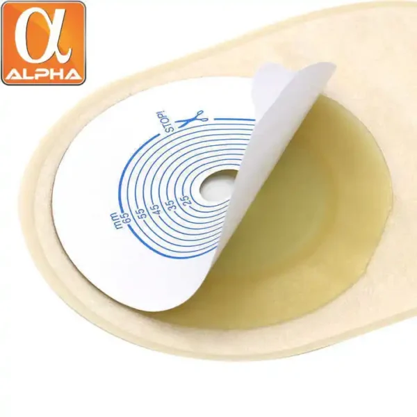 Medical Two Piece Reusable Ostomy Bag Hollister Sterilized 60mm 70mm Stoma Bag Colostomy - Image 4