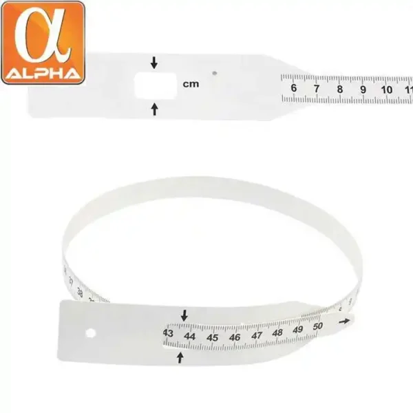 Medocal Disposable Adult Children Soft Waterproof Plastic Arm Circumference MUAC Measuring Tape - Image 4