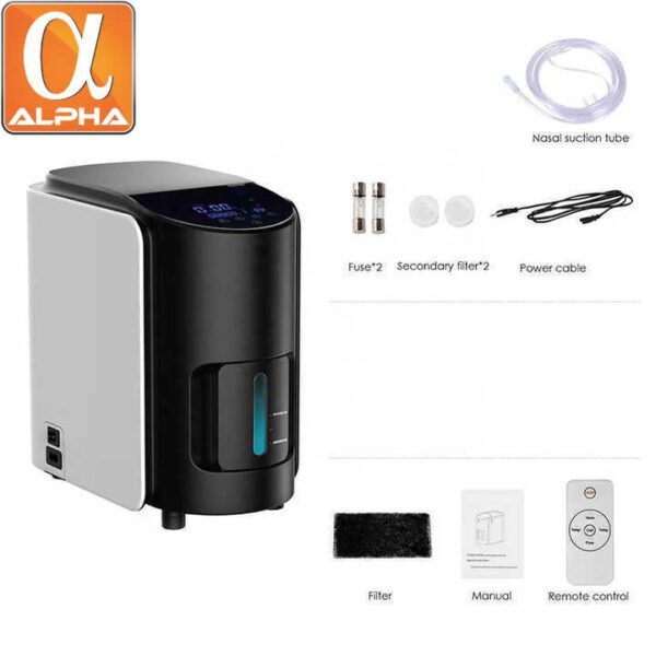 Mini  Adjustable Small Oxygen Generator Portable 10L 5L Oxygen Concentrator Machine - Image 6