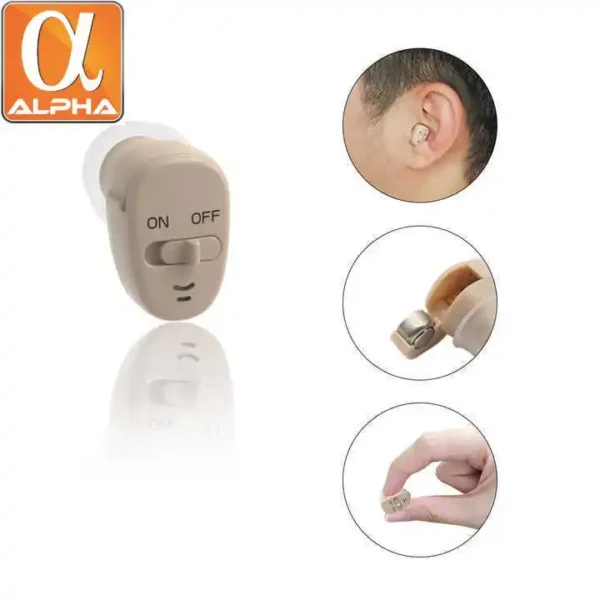 Mini Worn Portable Invisible Digital Battery ITE Hearing Aid for the Deaf - Image 6