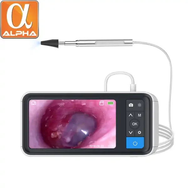 NTE430 Portable 4.5inch LCD Screen Ear Wax Remover Cleaner Ear Endoscope Camera - Image 2