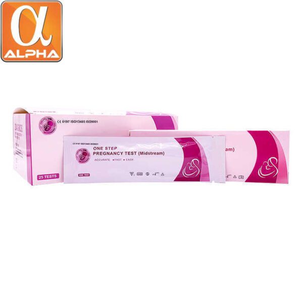 One Step HCG Accurate Rapid Test Pregnancy Strip Test for Homeuse - Image 3