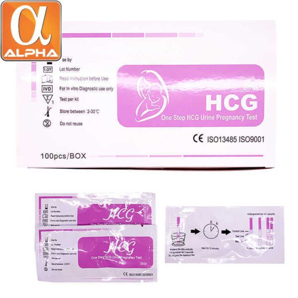 One Step HCG Accurate Rapid Test Pregnancy Strip Test for Homeuse - Image 5