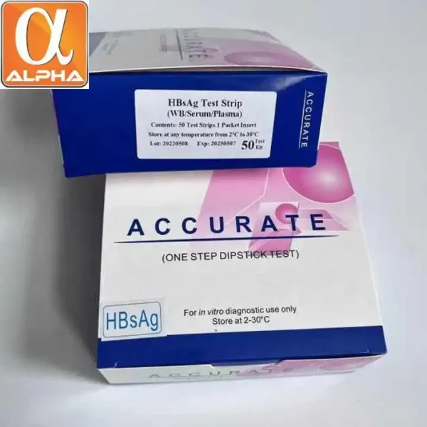 One Step Hepatitis B Surface Antigen Test Kit High Accuracy Medical Rapid Test HBsAg Test Strip Cassette - Image 6