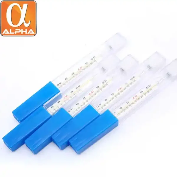 Oral Thermometer Mercury Glass Clinical Thermometer Medical Physical Examination Mercury Free Thermometer - Image 3