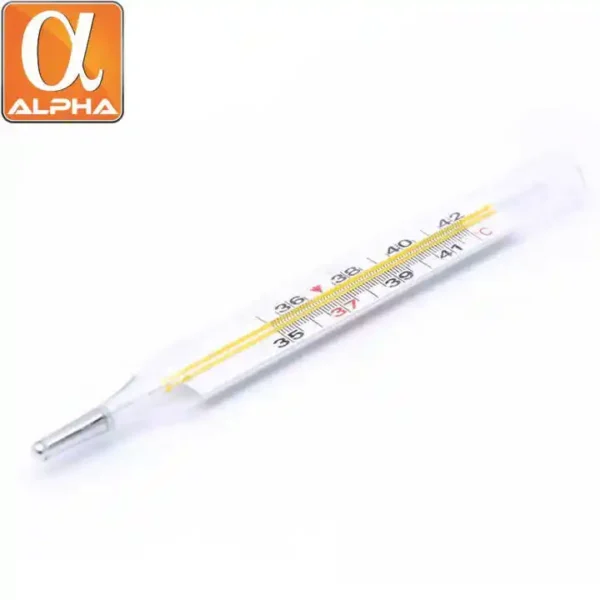 Oral Thermometer Mercury Glass Clinical Thermometer Medical Physical Examination Mercury Free Thermometer - Image 5