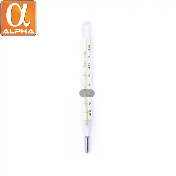 Oral Thermometer Mercury Glass Clinical Thermometer Medical Physical Examination Mercury Free Thermometer - Image 6