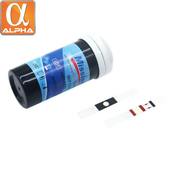 Original Misssion Brand HB Hemoglobin test System Meter and Strips - Image 5