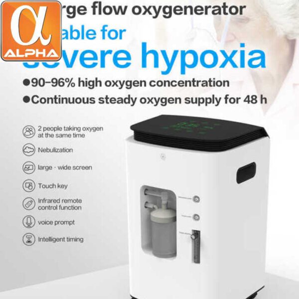 Portable 5L Medical Oxygen Concentrator Generator - Image 3