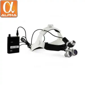 Portable 5W Electric Dental Magnifying Glasses with LED Surgical Headlight