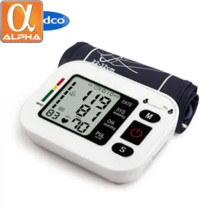 Portable Digital Arm Monitor Sphygmomanometer Electric Blood Pressure Gauges