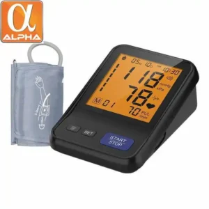 Portable Double Users Blood Pressure Screen with Big Type-C Charging Automatic Electric Power Source