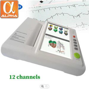 Portable High Accuracy Electricity-Powered Electrocardiograph (ECG) Device for Home & Hospital Medical Use