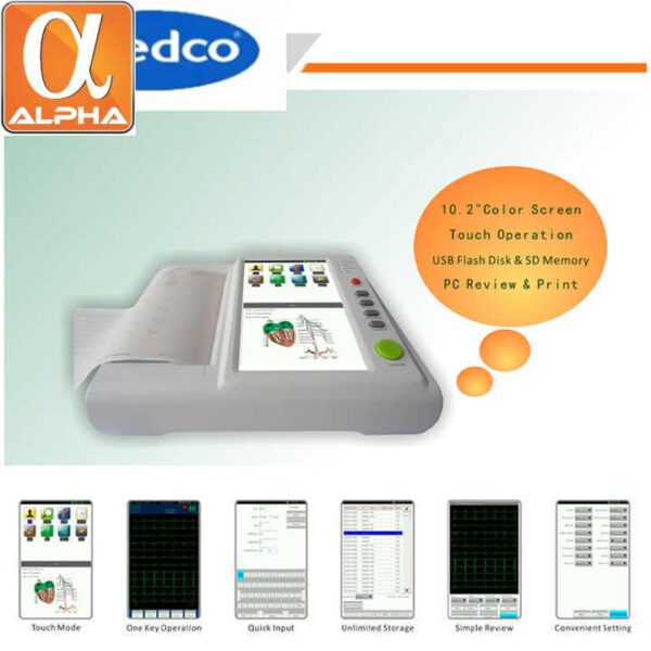 Portable High Accuracy Electricity-Powered Electrocardiograph (ECG) Device for Home & Hospital Medical Use - Image 6