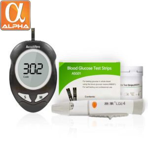 Portable Hospital and Home Use Blood Glucose Monitor Medical Handheld Blood Glucose Meter
