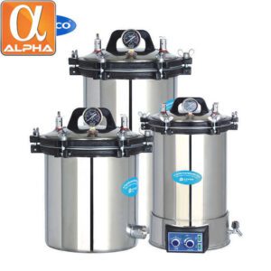 Portable Laboratory Sterilization Equipments Sterilizer Vertical Pressure Steam 18L Autoclave Machine