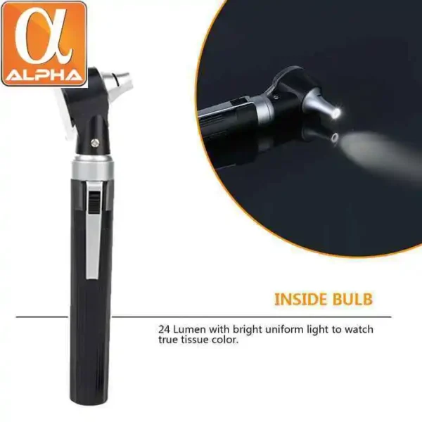 Portable Medical LED ENT Diagnostic Ear Otoscopic Auriscope Otoscope - Image 2