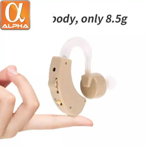 Portable Mini Ear Hearing Aid Sound Amplifier Adjustable Ear Hearing Amplifier for the Deaf Elderly Hearing Aids With Battery - Image 4