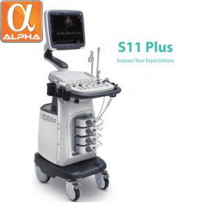 Portable Sonoscape S11 Plus Ultrasound Scanner Trolley Ultrasound for Medical
