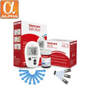 Sino Care Quick Test High Accurate Glucose Meter With 100 Test Stirps