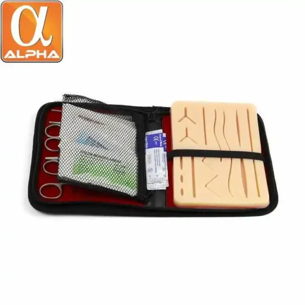 Surgical Suture Training Exercise Kit for Medical Students with Suture Pads and Suture Training Instruments - Image 2