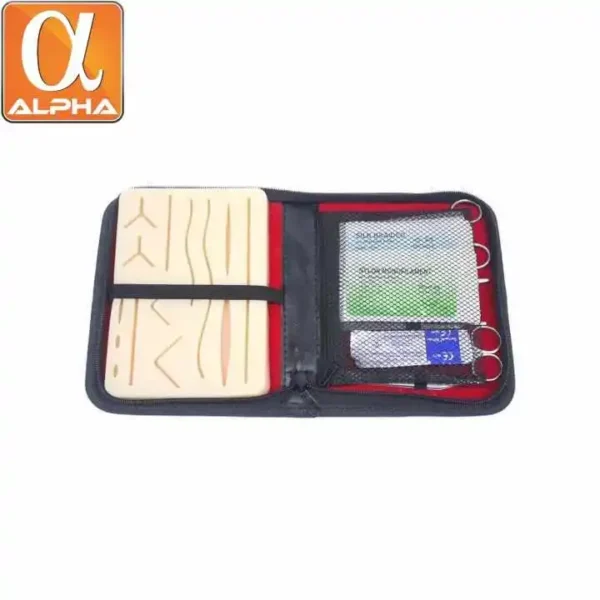 Surgical Suture Training Exercise Kit for Medical Students with Suture Pads and Suture Training Instruments - Image 3