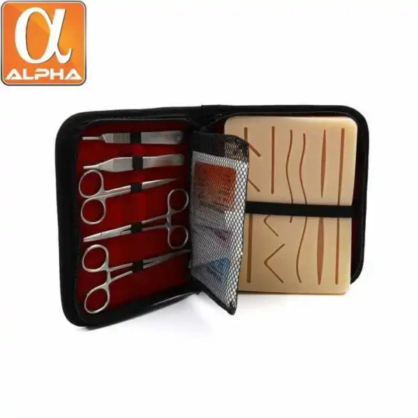 Surgical Suture Training Exercise Kit for Medical Students with Suture Pads and Suture Training Instruments - Image 4
