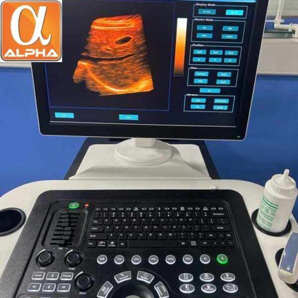 Trolley Color Doppler Ultrasound 3D System Machine - Image 2