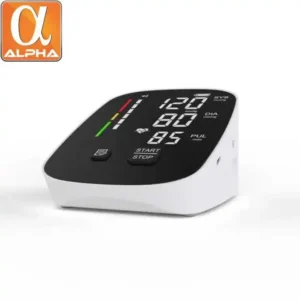 Upper Arm Type BP Machine Electronic Medical Sphygmomanometer Automatic Digital  Blood Pressure Monitor with LED Screen