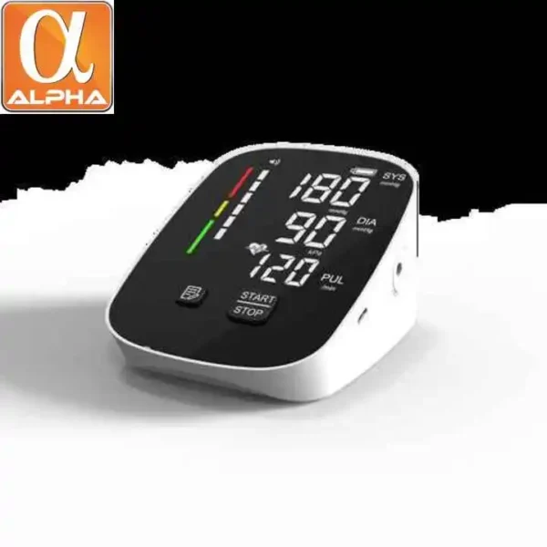 Upper Arm Type BP Machine Electronic Medical Sphygmomanometer Automatic Digital  Blood Pressure Monitor with LED Screen - Image 3