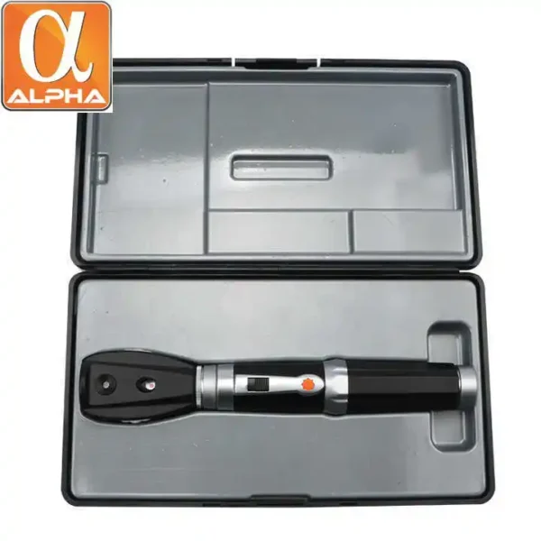 VM-P200 CE ISO Approved Portable Fiber Optical Ophthalmoscope LED Diagnostic Medical Device with Electric Power Source - Image 6