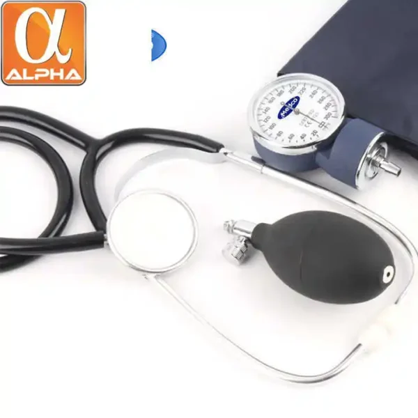 Wholesale Doctor Aneroid Blood Pressure Monitor Sphygmomanometer With Stethoscope - Image 2