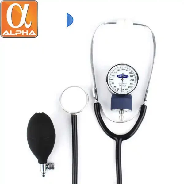 Wholesale Doctor Aneroid Blood Pressure Monitor Sphygmomanometer With Stethoscope - Image 4