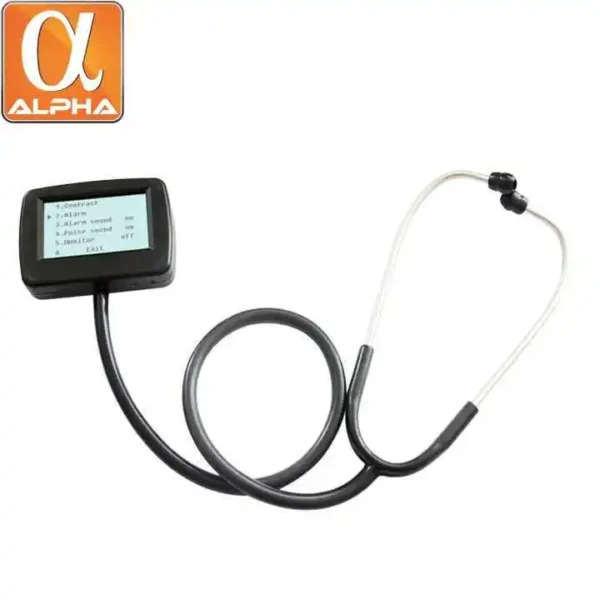 Wholesale Medical Electronic Stethoscope Mutil-functional Cardiology Visual Digital Stethoscope - Image 2